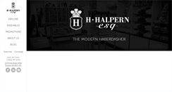 Desktop Screenshot of hhalpernesq.com